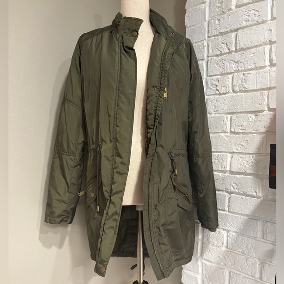Mossimo Supply Co. Jackets & Blazers - Women's Mossimo Supply and Co. Olive Utility Parka Jacket